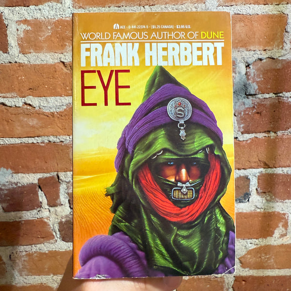 Eye - Frank Herbert - 1985 Berkley Books Paperback Edition - Jim Burns Cover Art/Illustrations