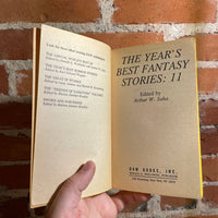 The Year’s Best Fantasy Stories 11 - Edited by Arthur W. Saha - 1985 Daw Books Paperback - Segrelles Cover