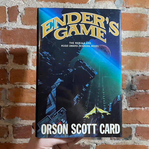 Ender's Game - Orson Scott Card 1991 Tor Books Hardback - John Harris Cover