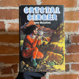 Crystal Singer - Anne McCaffrey - 1982 BCE Ballantine Books Hardback - Dennis Meehan Cover
