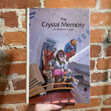 The Crystal Memory - Stephen Leigh - 1987 BCE Avon Books Hardback - A.C. Farley Cover