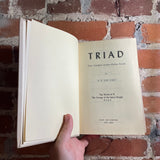 Triad: Three Complete Novels - A. E. van Vogt - Simon and Schuster Hardback NO DJ