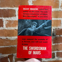 The Swordsman of Mars - Otis Adelbright Kline 1969 Ace Books Paperback D516