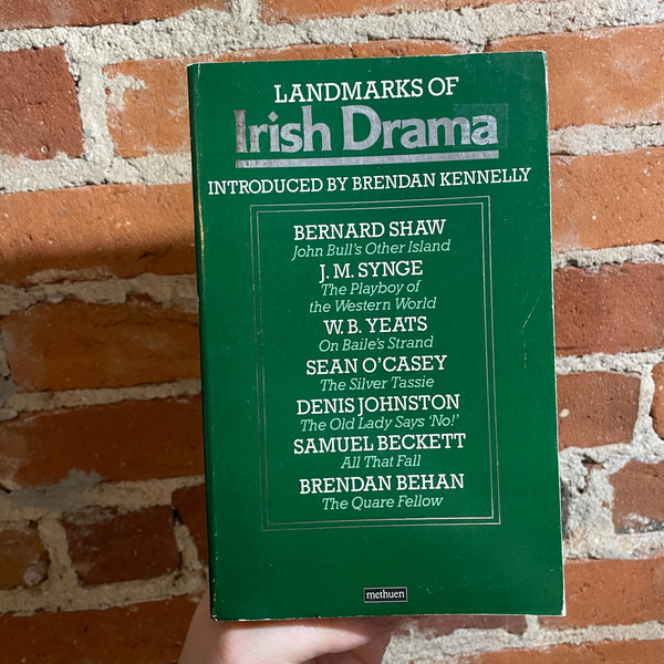 Landmarks of Irish Drama -1988 Methuen Books Paperback (Bernard Shaw, W.B. Yeats, + more)