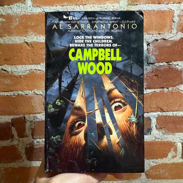 Campbell Wood - Al Sarrantonio - 1987 Berkley Books Paperback