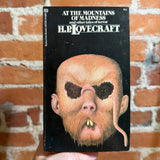 At the Mountains of Madness and Other Tales of Terror - H.P. Lovecraft - 1973 3rd Ballantine Books Paperback - John Holmes Cover