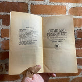 Crime and Punishment - Fyodor Dostoyevsky 1971 29th Bantam Books Paperback