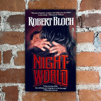 Night-World - Robert Bloch - 1986 Tor Books Paperback - Joe DeVito Cover