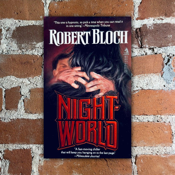 Night-World - Robert Bloch - 1986 Tor Books Paperback - Joe DeVito Cover