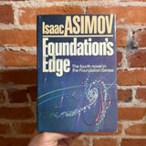 Foundation’s Edge - Isaac Asimov - 1982 BCE Doubleday Hardback - Joe Caroff Cover