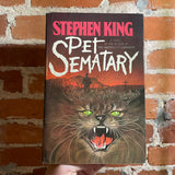 Pet Semetary - Stephen King - 1983 Doubleday Hardback - Linda Fennimore Cover