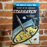Starhaven - Ivar Jorgenson / The Sun Smasher - Edmond Hamilton - 1959 Ace Books Paperback