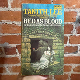 Red As Blood - Tanith Lee - 1983 Daw Books Paperback #513 - Michael Whelan Cover