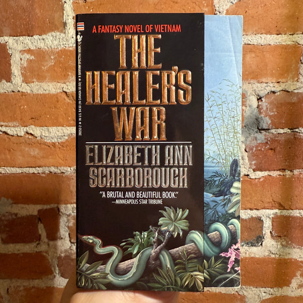 The Healer’s War - Elizabeth Ann Scarborough - 1989 Bantam Books Paperback - Braldt Bralds Cover