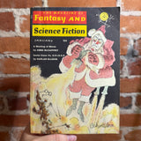 Santa Claus VS. S.P.I.D.E.R - Harlan Ellison - Fantasy and Science Fiction Magazine Jan. 1969 - Gahan Wilson Cover