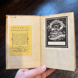 Evangeline: A Tale of Acadie - Henry Wadsworth Longfellow - Decorative Antique Cloth W.B. Conkey Company Hardcover