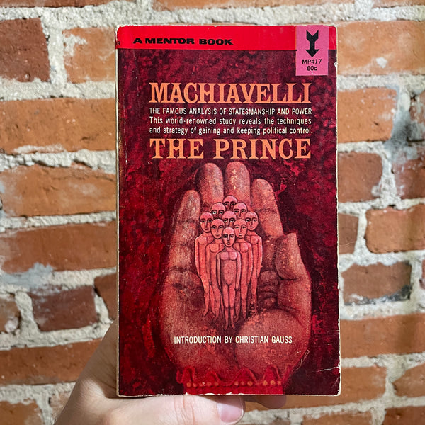 The Prince - Machiavelli - 1964 15th Mentor Books Paperback