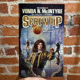 The Girl Who Was Plugged In - James Tiptree Jr. / Screwtop - Vonda N. McIntyre - 1989 Tor Double Paperback - Peter Gudynas Cover