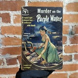 Murder On The Purple Water - Frances Crane - 1951 Bantam Books Paperback