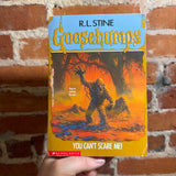 You Can’t Scare Me! Goosebumps - R.L. Stine - 1994 Apple Trade Paperback