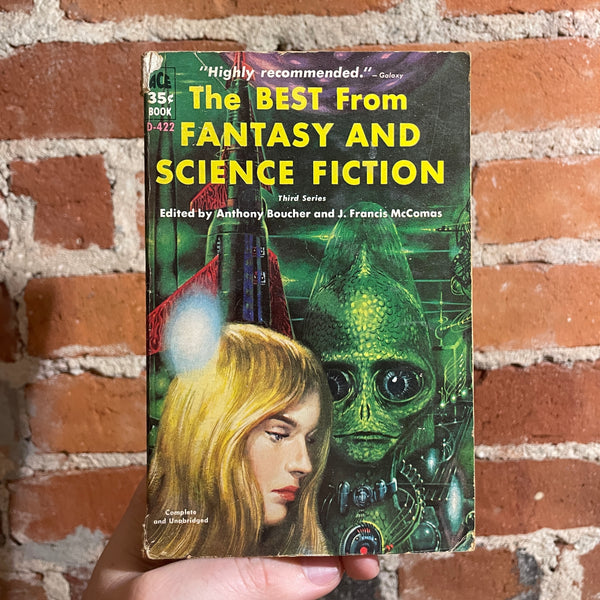 The Best from Fantasy and Science Fiction 3rd Series - Anthony Boucher & J. Francis McComas - 1954 Ace Books Paperback