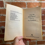 I Sing the Body Electric - Ray Bradbury - 1983 Bantam Books Paperback - Salononi Cover
