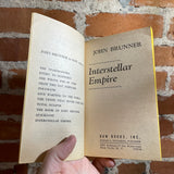 Interstellar Empire - John Brunner - 1976 Daw Books Paperback #208 - Paul Lehr Cover