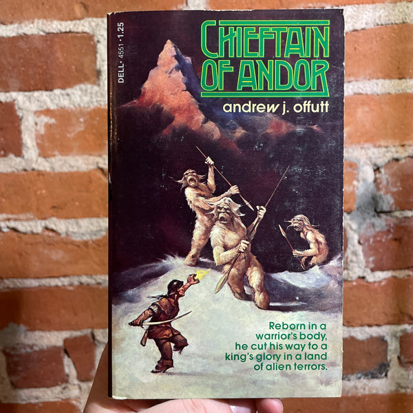 Chieftain of Andor - Andrew J. Offutt - 1976 Dell Books Paperback
