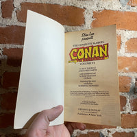 Conan the Barbarian: Vol. 6 - Roy Thomas & Barry Smith - 1979 Marvel Paperback