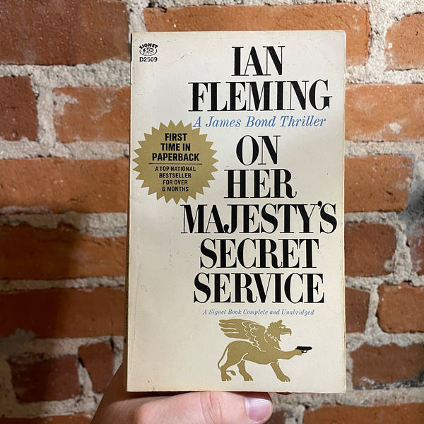 Our Majesty’s Secret Service - Ian Fleming - 1964 Signet Books Paperback