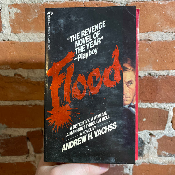 Flood - Andrew H. Vachss - July 1986 Pocket Books Paperback - Roger Kastel Cover