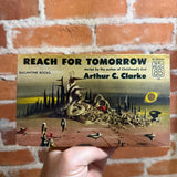 Reach For Tomorrow - Arthur C. Clarke - 1956 Ballantine Books Paperback - Richard Powers Cover