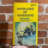 Warlord of Ghandor - Del Dowdell - 1977 Daw Books Paperback - Don Maitz Cover