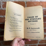 Tales of the Cthulhu Mythos - H.P. Lovecraft and Others - Edited by Agust Derleth - 1975 5th Ballantine Paperback