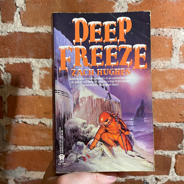 Deep Freeze - Zach Hughes - 1992 Daw Books Paperback Edition - Nicholas Jainschigg Cover