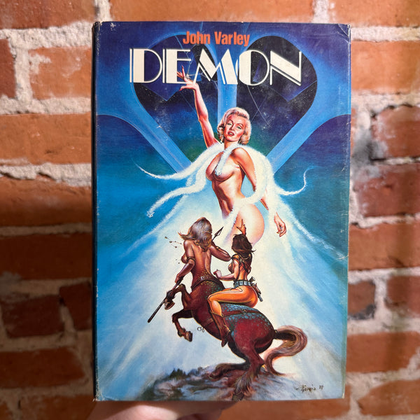 Demon - John Varley - 1984 BCE Berkley Hardback - Steve Ferris Cover