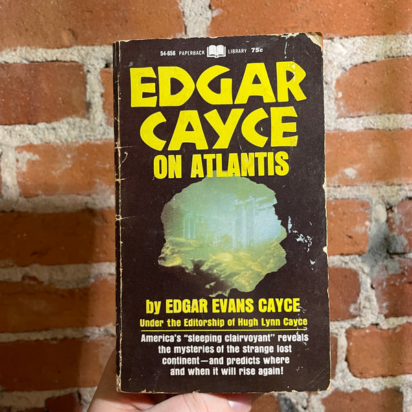Edgar Cayce on Atlantis - Edgar Evans Cayce - 1968 1st Paperback Library