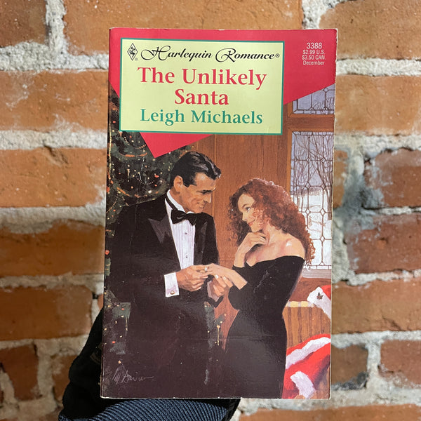 The Unlikely Santa - Leigh Michaels - 1995 Harlequin Romance Paperback