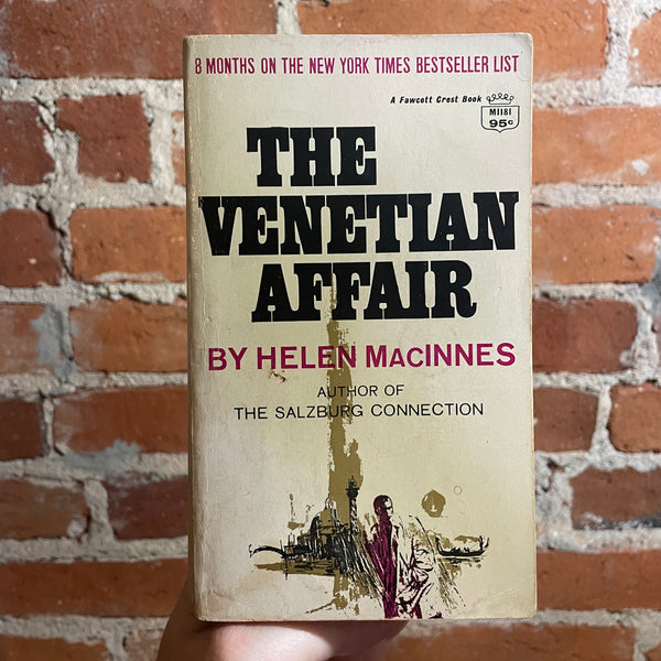 The Venetian Affair - Helen Maccines - Fawcett Crest Books Paperback