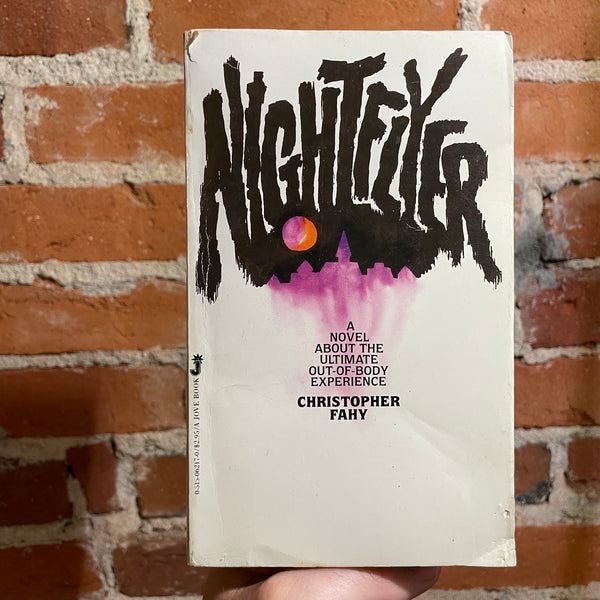Nightlfyer - Christopher Fahy - SIGNED 1982 Jove Books Paperback