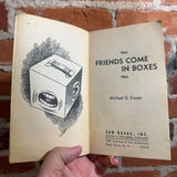 Friends Come In Boxes - Michael G. Coney - 1973 Daw Books Paperback #56 - John Holmes Cover