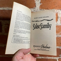 False Family - Mary Anne Wilson - 1994 Silhouette Shadows Paperback