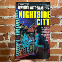Nightside City - Lawrence Watt-Evans - 1989 Ballantine Books Paperback David Schleinkofer Cover