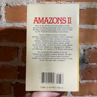 Amazons 1 and 2 - Edited by Jessica Amanda Salmonson - Daw Books Paperback - Michael Whelan Cover #364 & #485