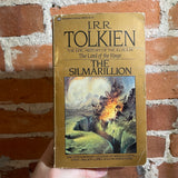 The Silmarillion - J.R.R. Tolkien - 1983 Ballantine Books Paperback - Darrell K. Sweet Cover