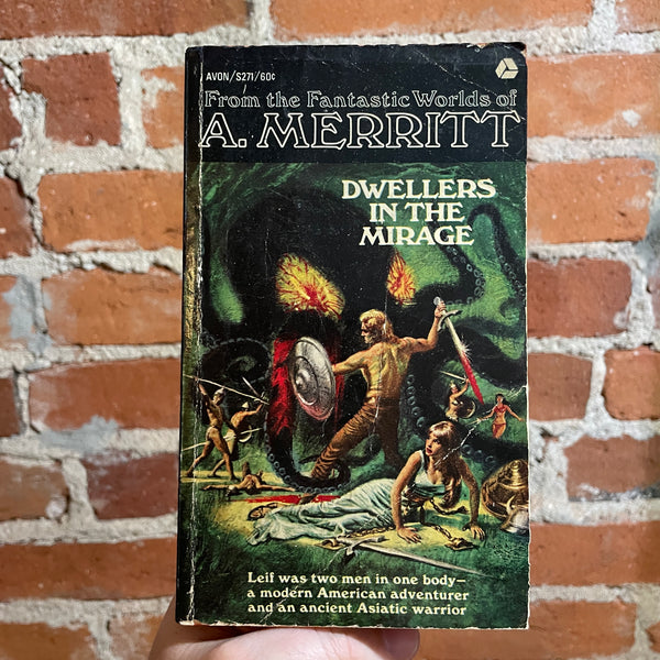 Dwellers in the Mirage - A. Merritt - 1967 1st Avon Books Paperback Edition - Douglas Rosa Cover