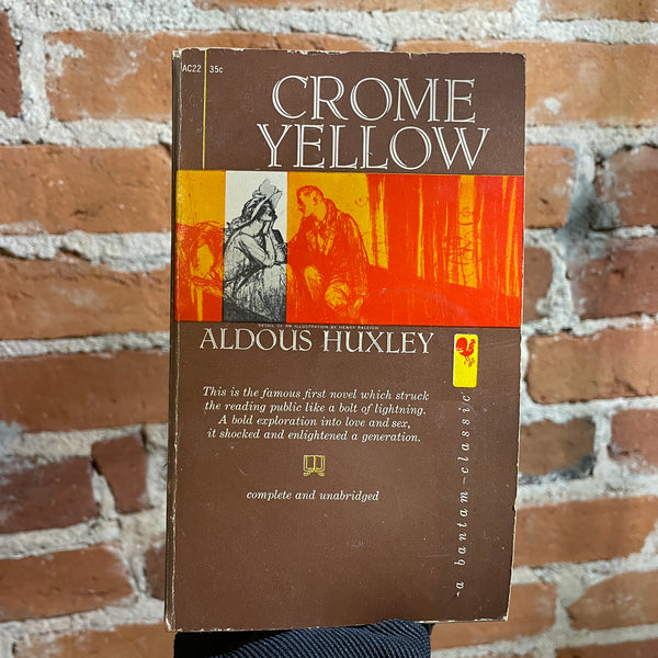 Crome Yellow - Aldous Huxley - 1959 Bantam Books Paperback