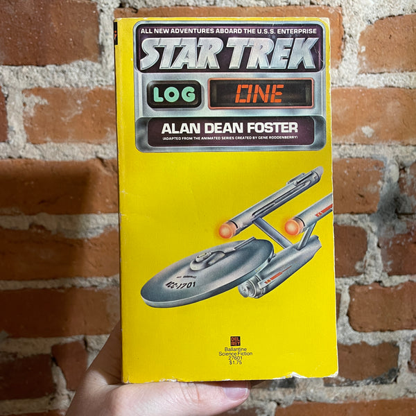Star Trek Log One - Alan Dean Foster - 1978 15th Ballantine Books Paperback - Stanislaw Fernandes Cover