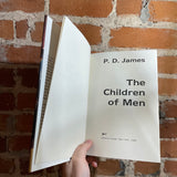 The Children of Men - P.D. James - 1992 1st Ed. Borzoi Hardback - Ex. Lib