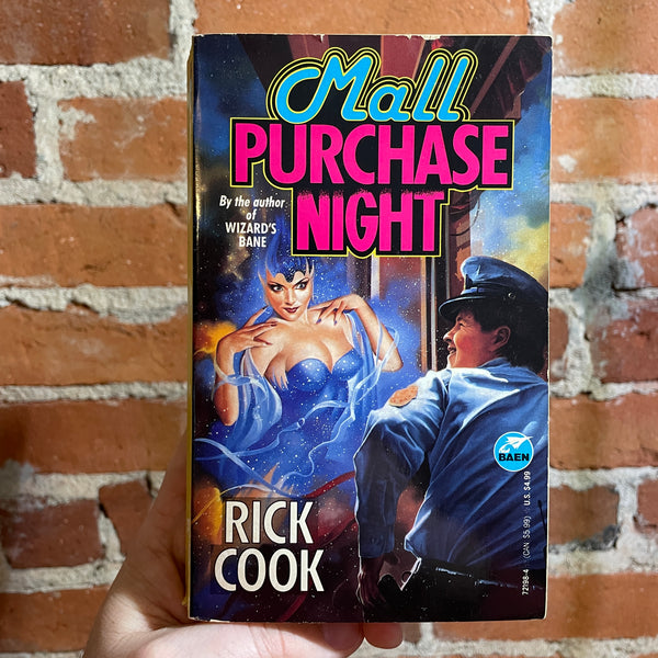 Mall Purchase Night - Rick Cook - 1993 Baen Books Paperback - Gary Ruddell Cover